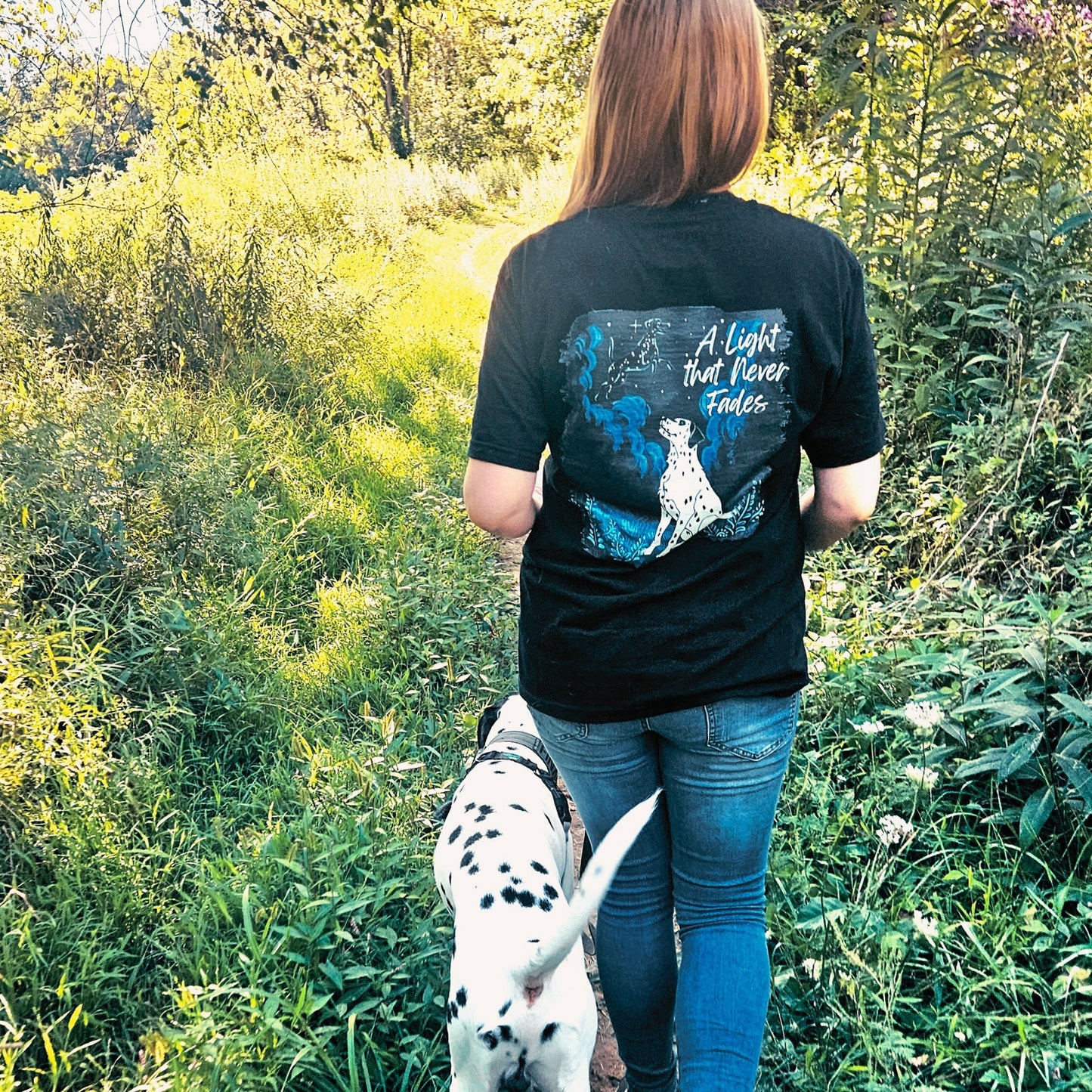 A Light that Never Fades | Dalmatian Graphic Tee