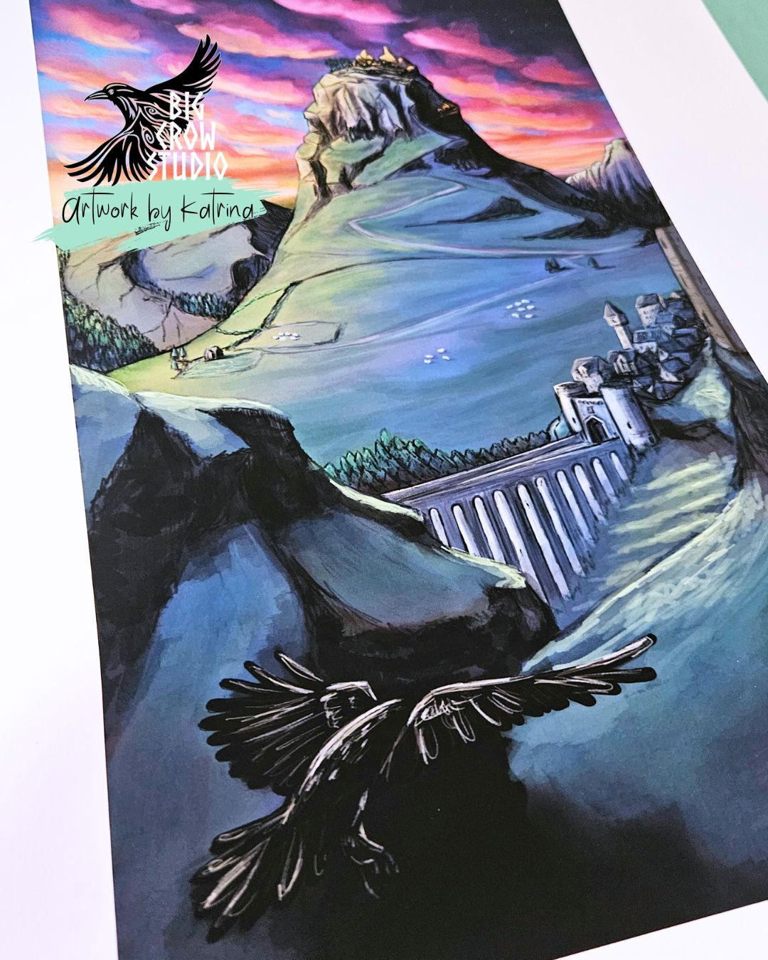 The Mountain's Crown | 13 X 19 Fine Art Print