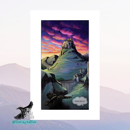 The Mountain's Crown | 13 X 19 Fine Art Print