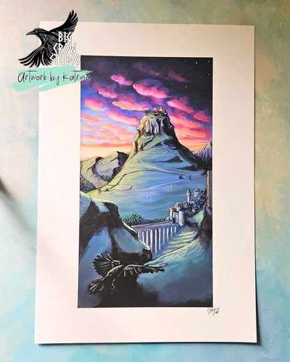 The Mountain's Crown | 13 X 19 Fine Art Print