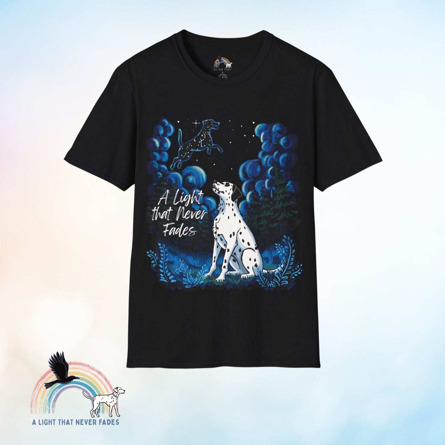 A Light that Never Fades | Dalmatian Graphic Tee
